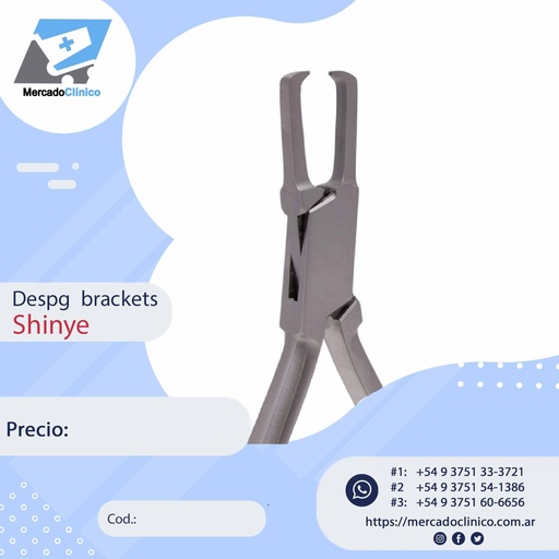 [Shinye2] Alicate  Despega Brackets - Shinye
