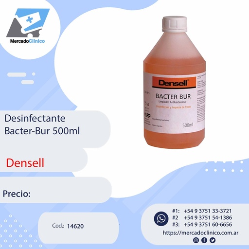 [6875] Desinfectante Bacter-Bur 500ml - Densell