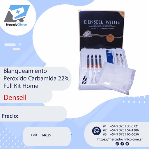 [14629] Blanqueamiento CP22% - Full Kit Home - Densell