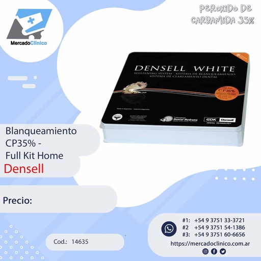 [14635] Blanqueamiento CP35%- Full Kit Home - Densell