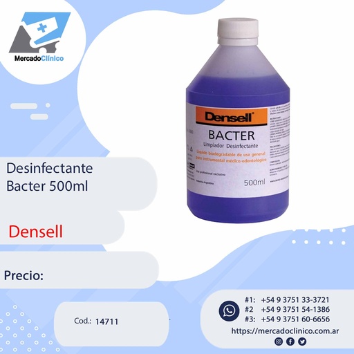 [14711] Desinfectante Bacter 500ml - Densell