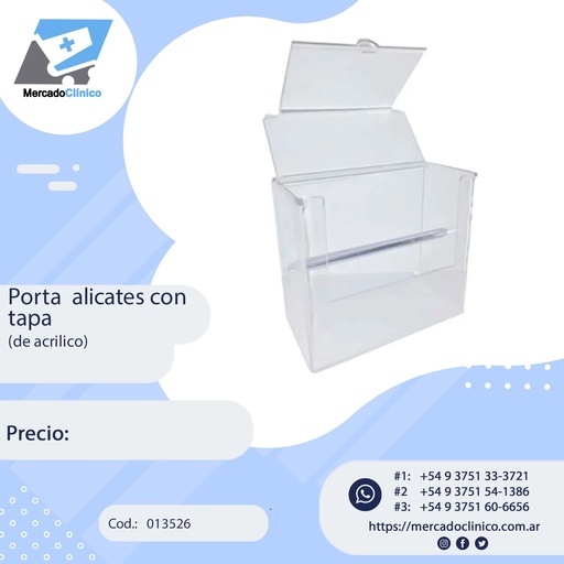 [13526] Porta alicates de acrilico
