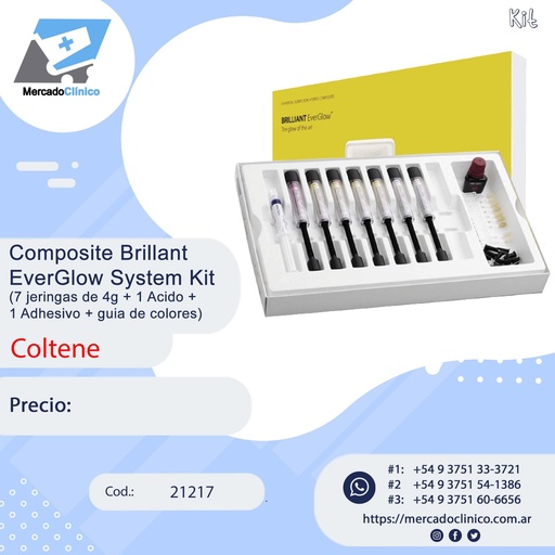 [21217] Composite Brilliant EverGlow - System Kit