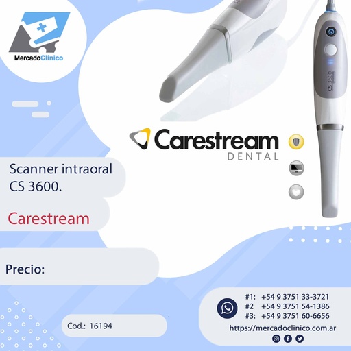 [16194] Escaner / Scanner intraoral CS 3600 - CARESTREAM
